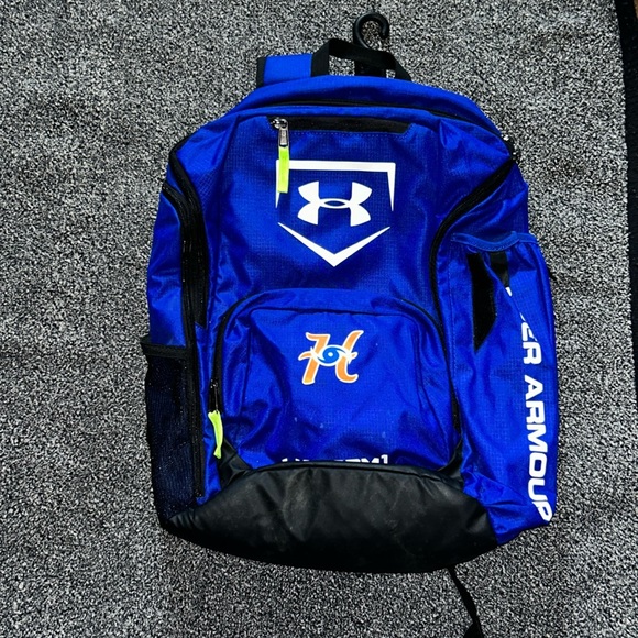 Under Armour Handbags - Under Armour Softball/Baseball Backpack Bag Blue